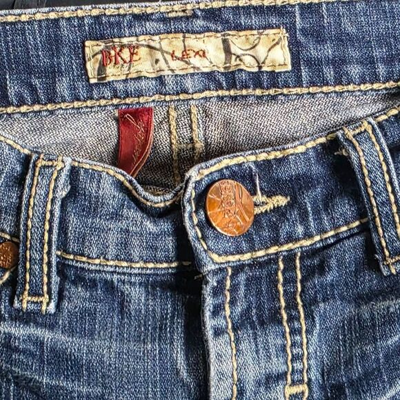 BKE Lexi Bootcut Jeans Women’s 26x31.5 Embellished Pockets - Picture 9 of 16